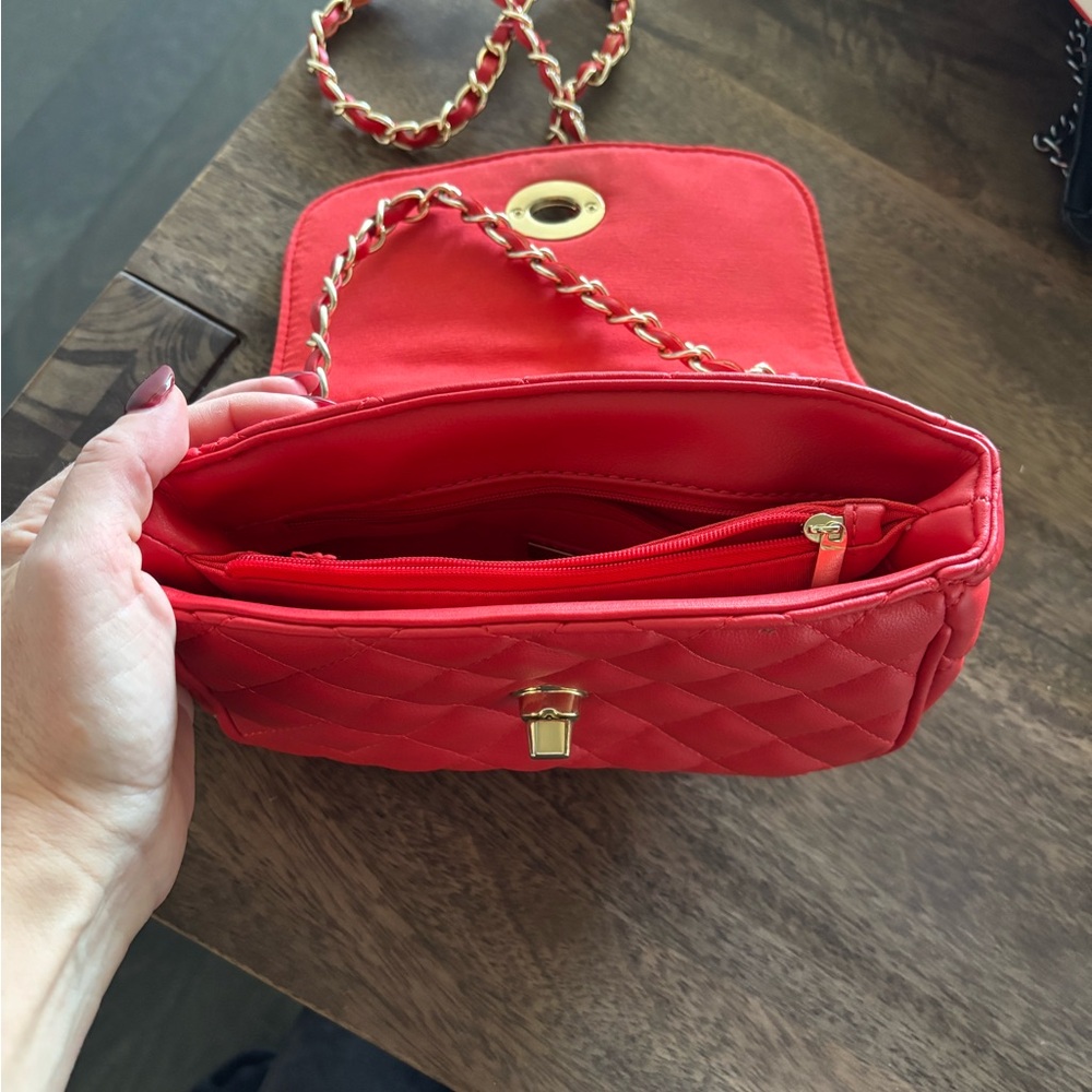 Pink evening bag in excellent condition